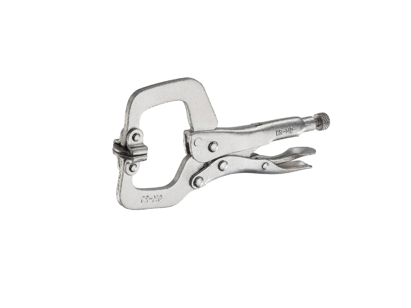 6" Locking C-Clamp with Swivel Pads